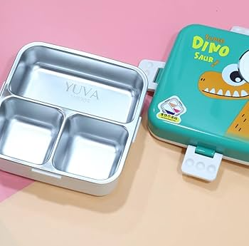 Cute Dino Kids Lunch Box – Leak-Proof & BPA-Free