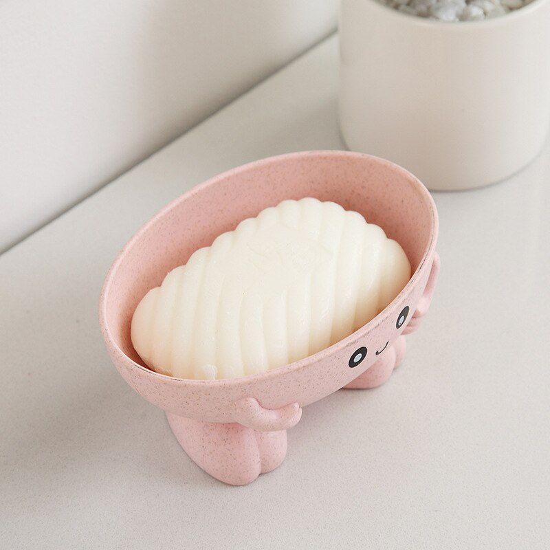 Cute Cartoon Soap Dish with Legs – Fun & Functional Design