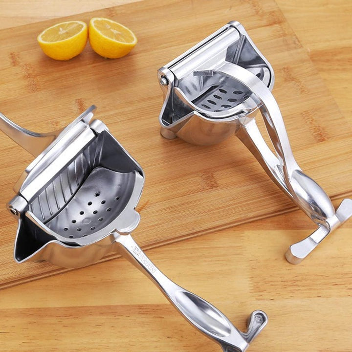 Stainless Steel Manual Juicer – Heavy-Duty Citrus & Fruit Press