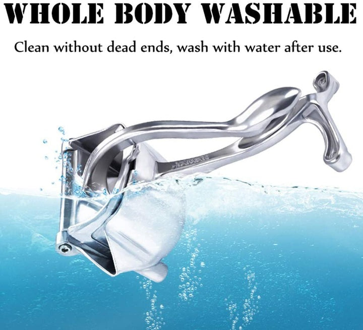 Stainless Steel Manual Juicer – Heavy-Duty Citrus & Fruit Press