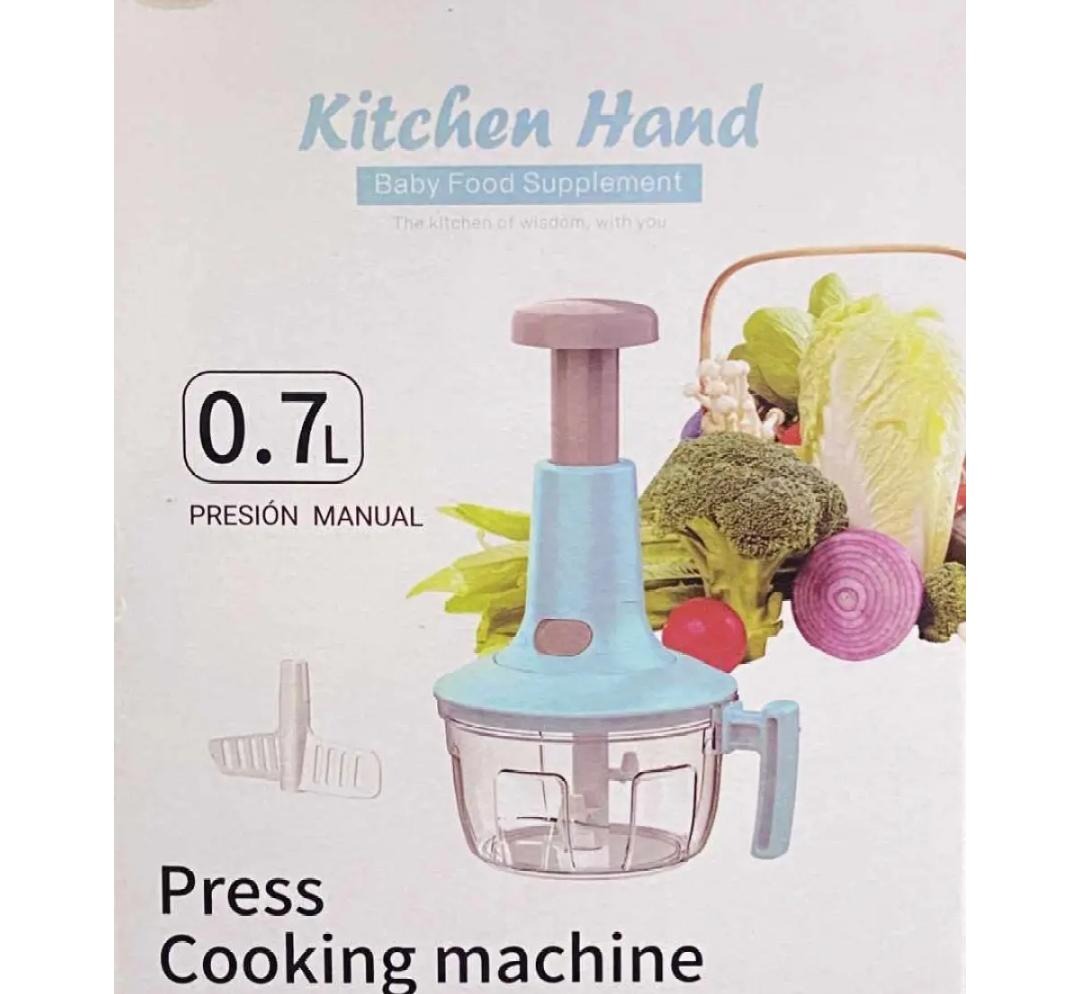 Manual Food Chopper – Hand-Powered Vegetable Cutter