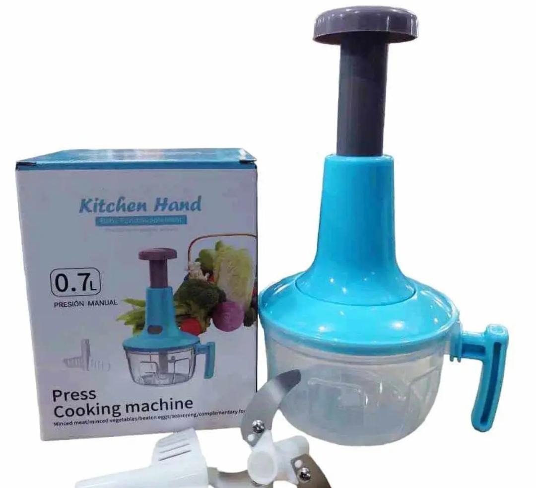 Manual Food Chopper – Hand-Powered Vegetable Cutter