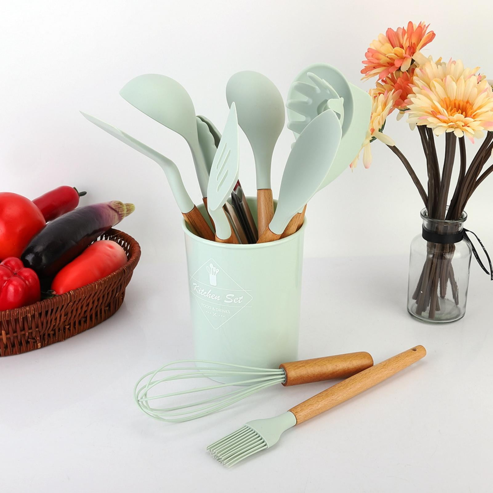 12-Piece Kitchen Utensil Set – Non-Stick, Heat-Resistant Cooking Tools