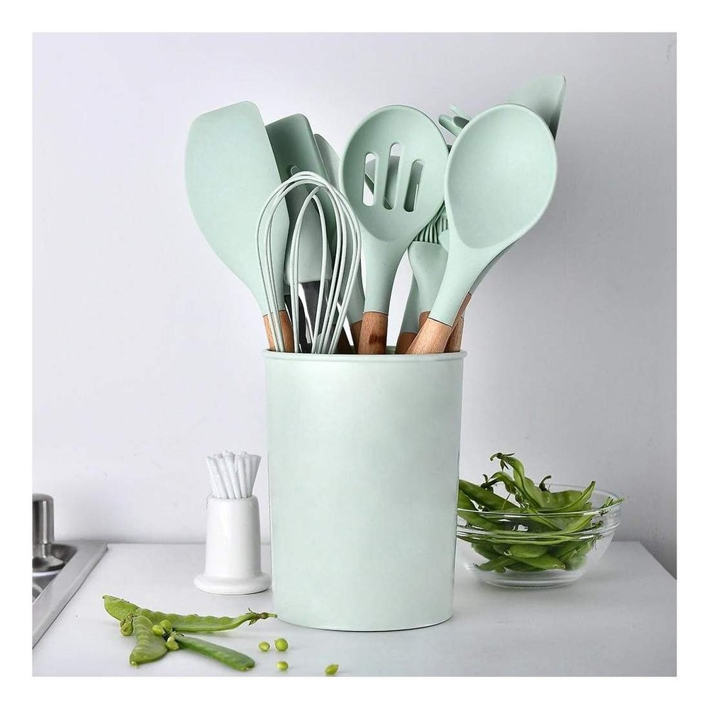 12-Piece Kitchen Utensil Set – Non-Stick, Heat-Resistant Cooking Tools