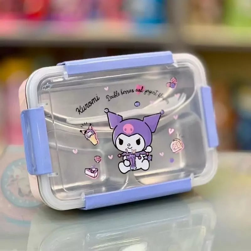 Sanrio Stainless Steel Lunch Box – Cute & Durable Bento Container