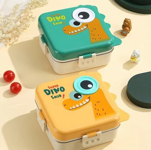 Cute Dino Kids Lunch Box – Leak-Proof & BPA-Free